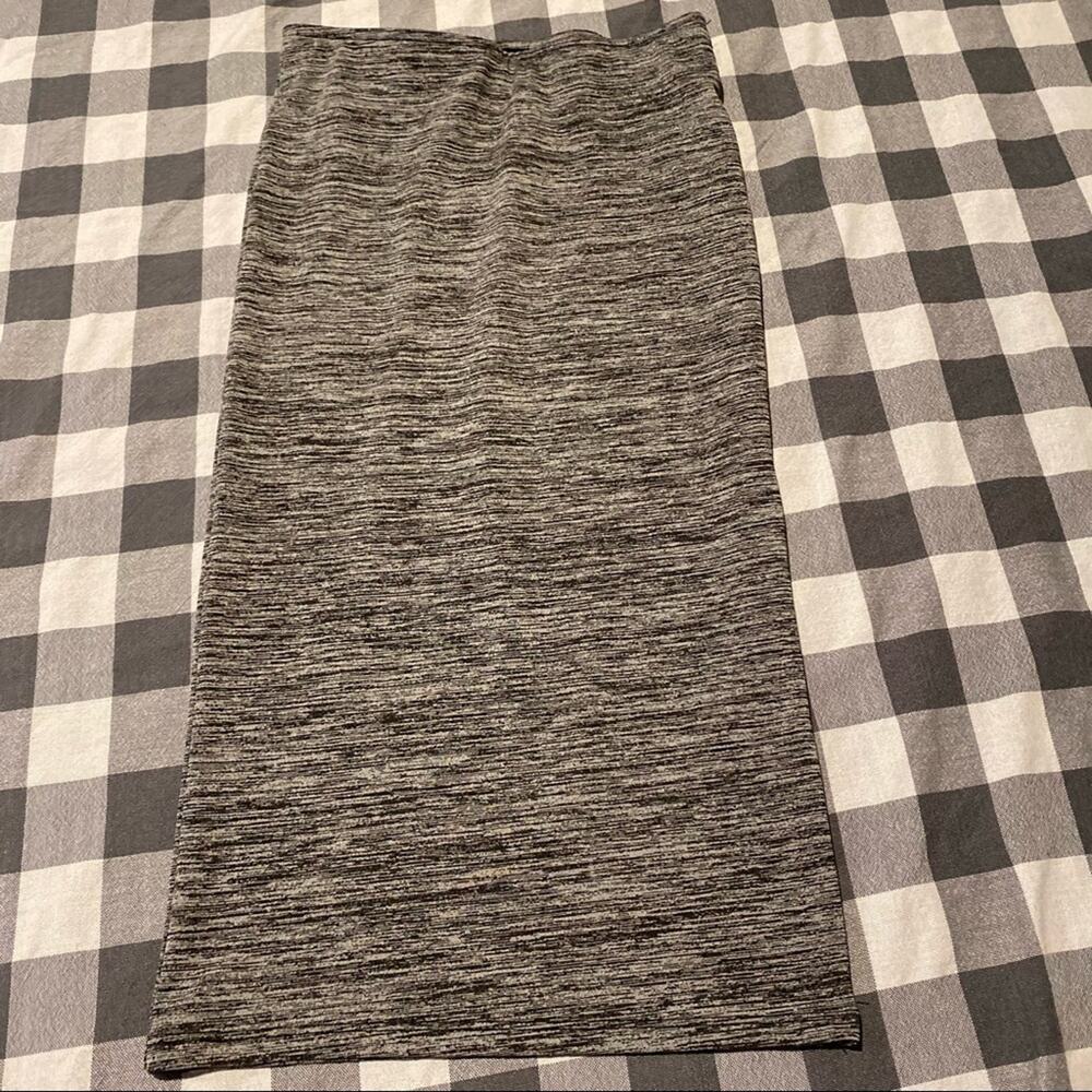 Zara Trafaluc Bodycon Skirt Size Small Heather Gray